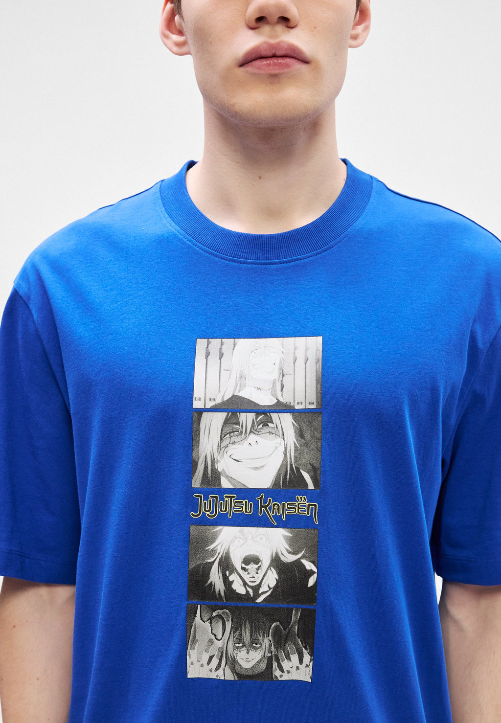 X JUJUTSU KAISEN NULEY - Print T-shirt - open blue