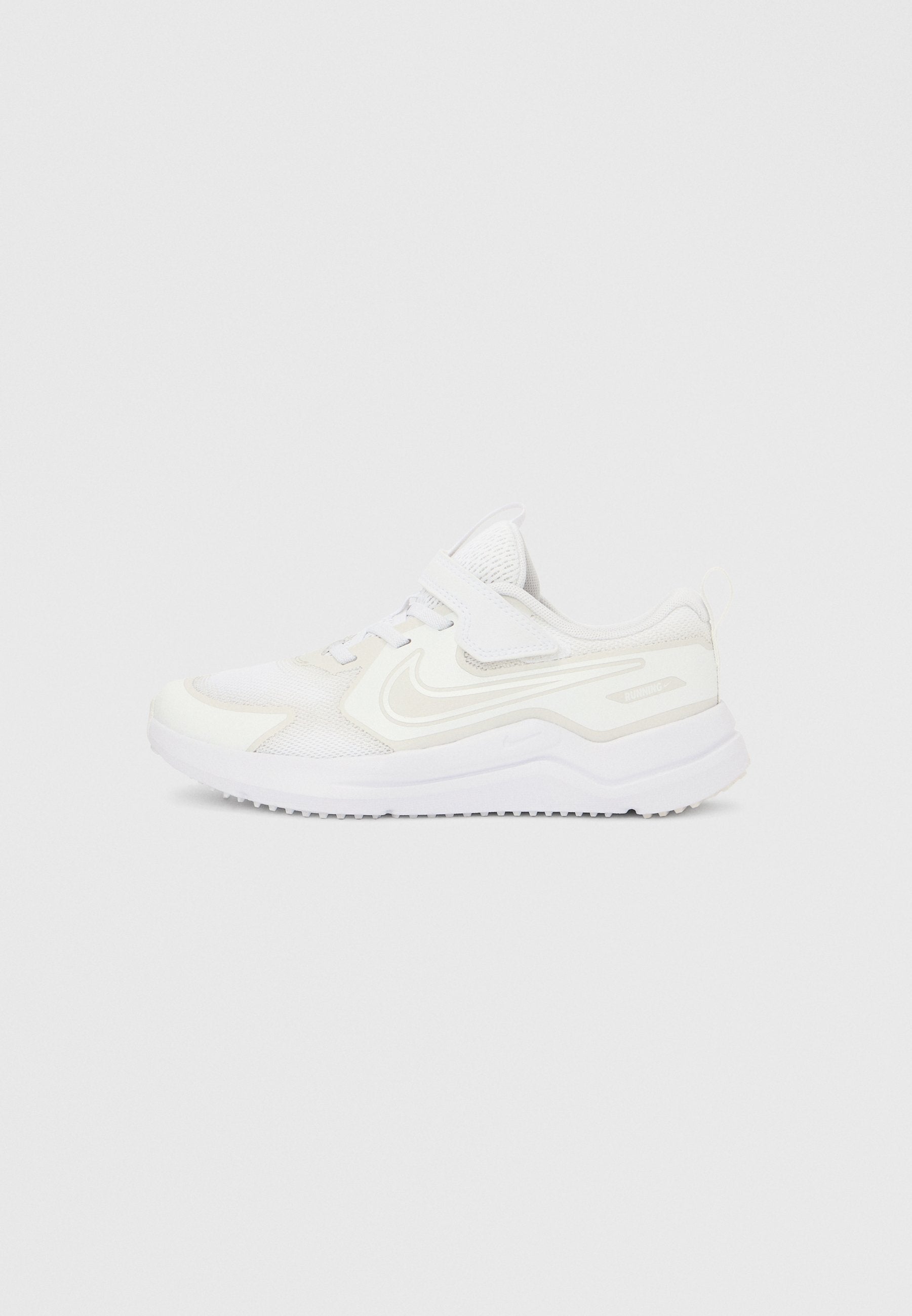 COSMIC RUNNER - Road running shoes - white/platinum-coloured