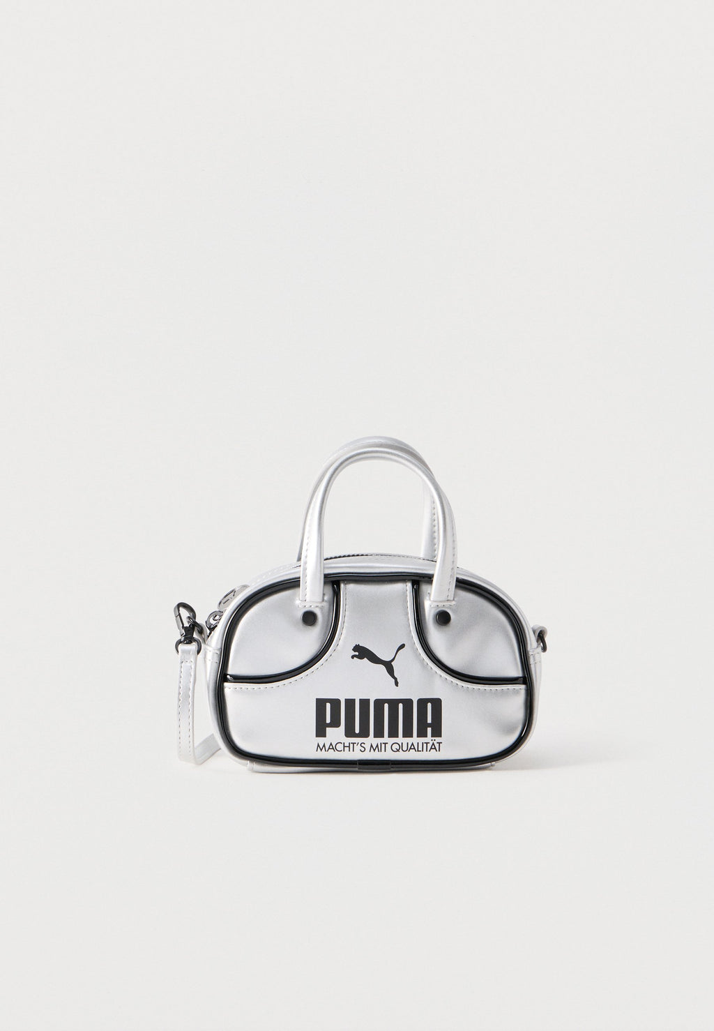Handbag - glacial gray/black