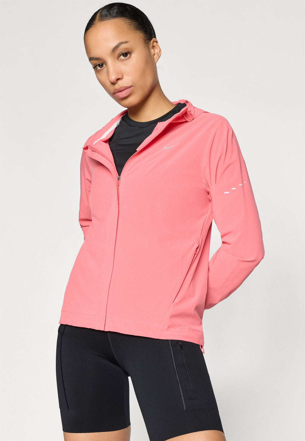SWIFT  - Windbreaker - sea coral/reflective silver-coloured