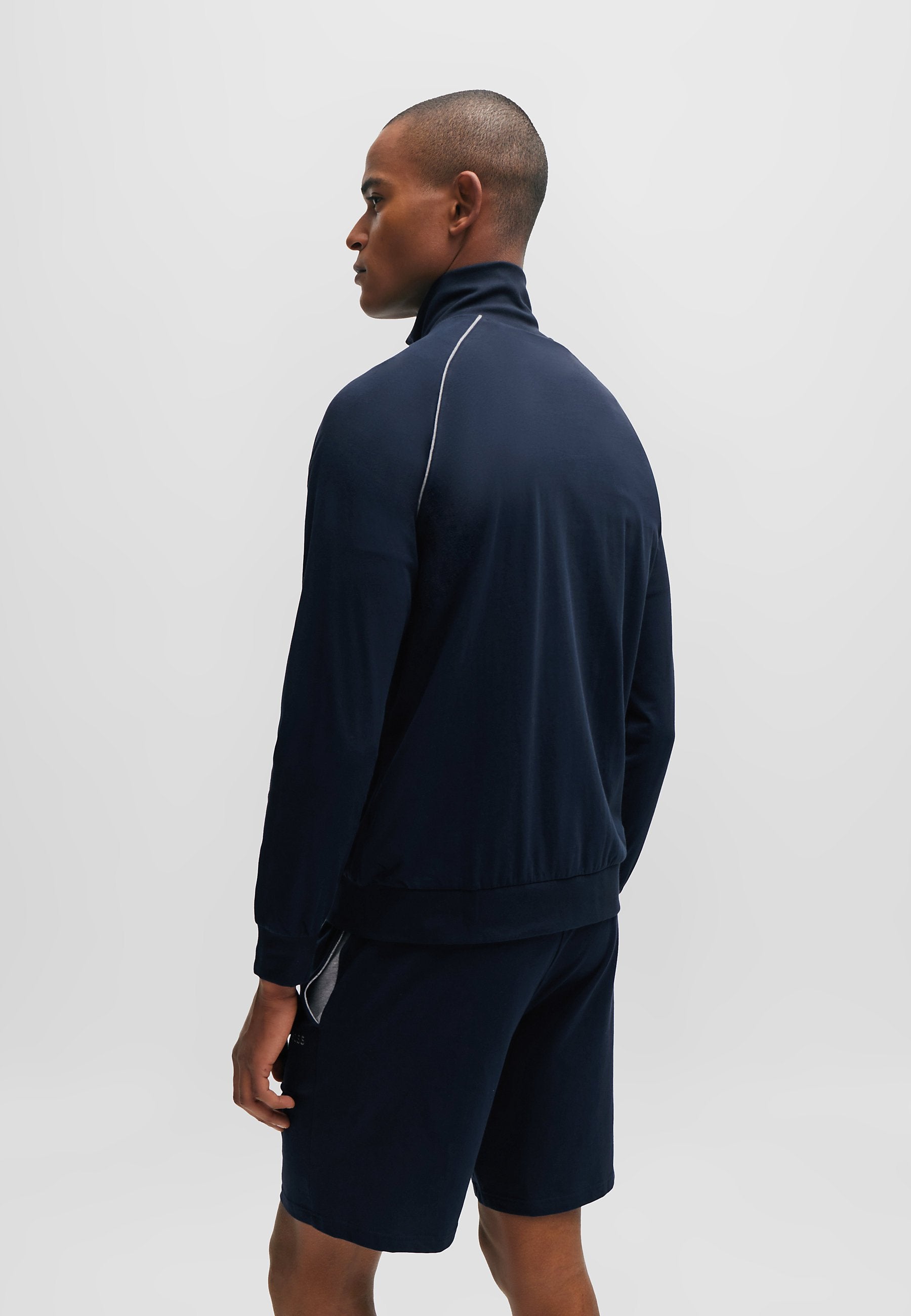 MIX & MATCH ZIPPER , STRETCH - Zip-up sweatshirt - dark blue