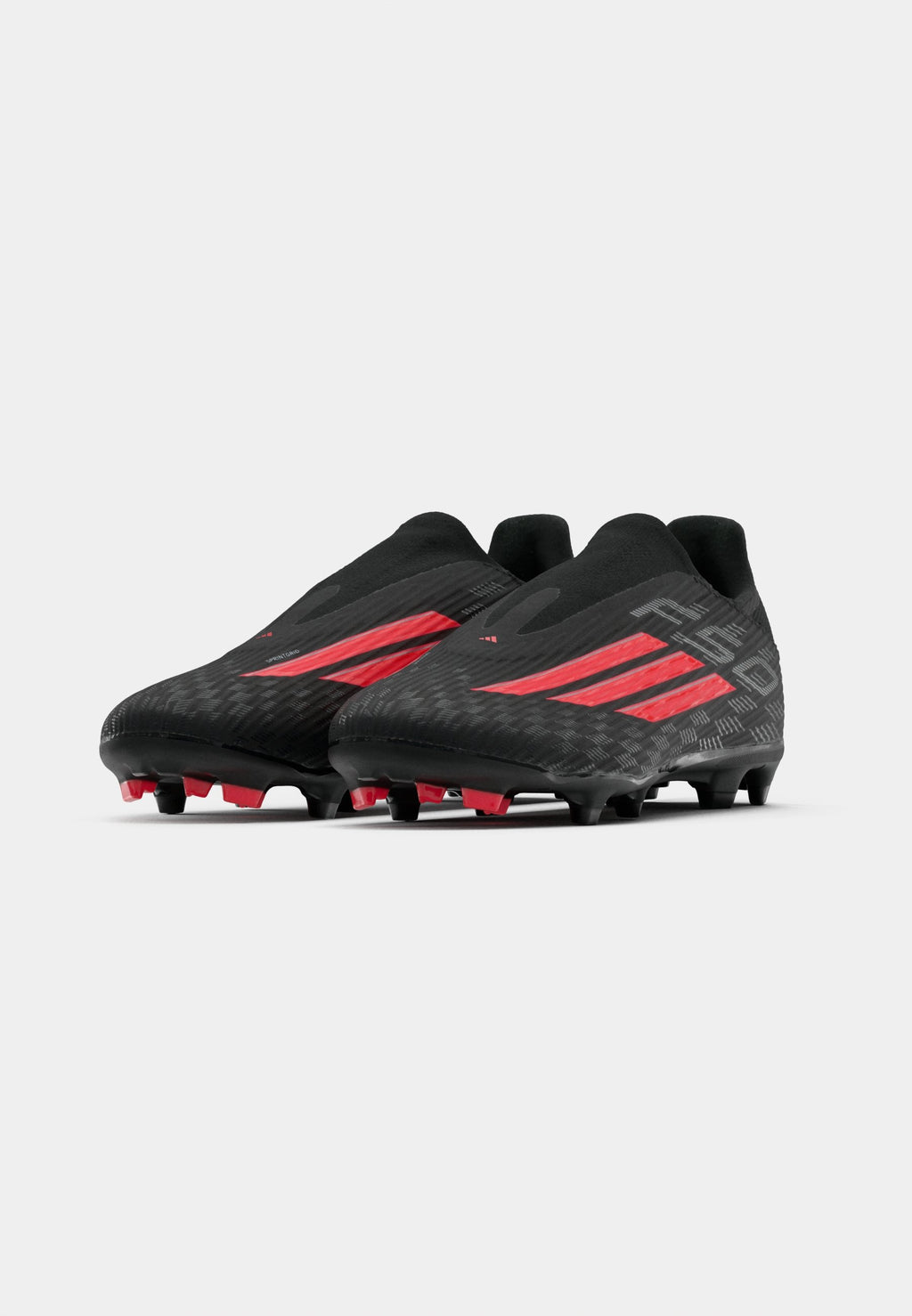 F50 LEAGUE BAĞCIKSIZ - Futbol ayakkabısı suni çim - core black/lucid red/core black