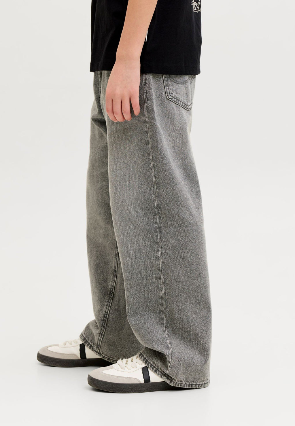 Extra gy fit JJIRON JJORIGINAL SQ 204 NOOS RET JNR Junior - Relaxed fit jeans - grey denim