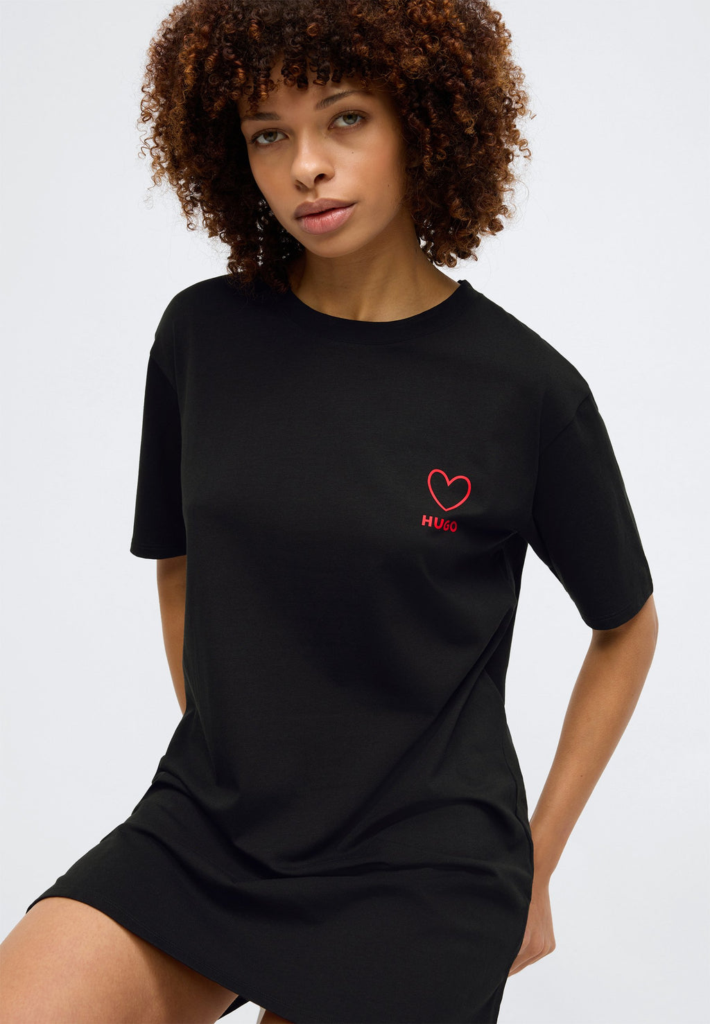 NIGHTY VALENTINE CAPSULE - Nightie - black