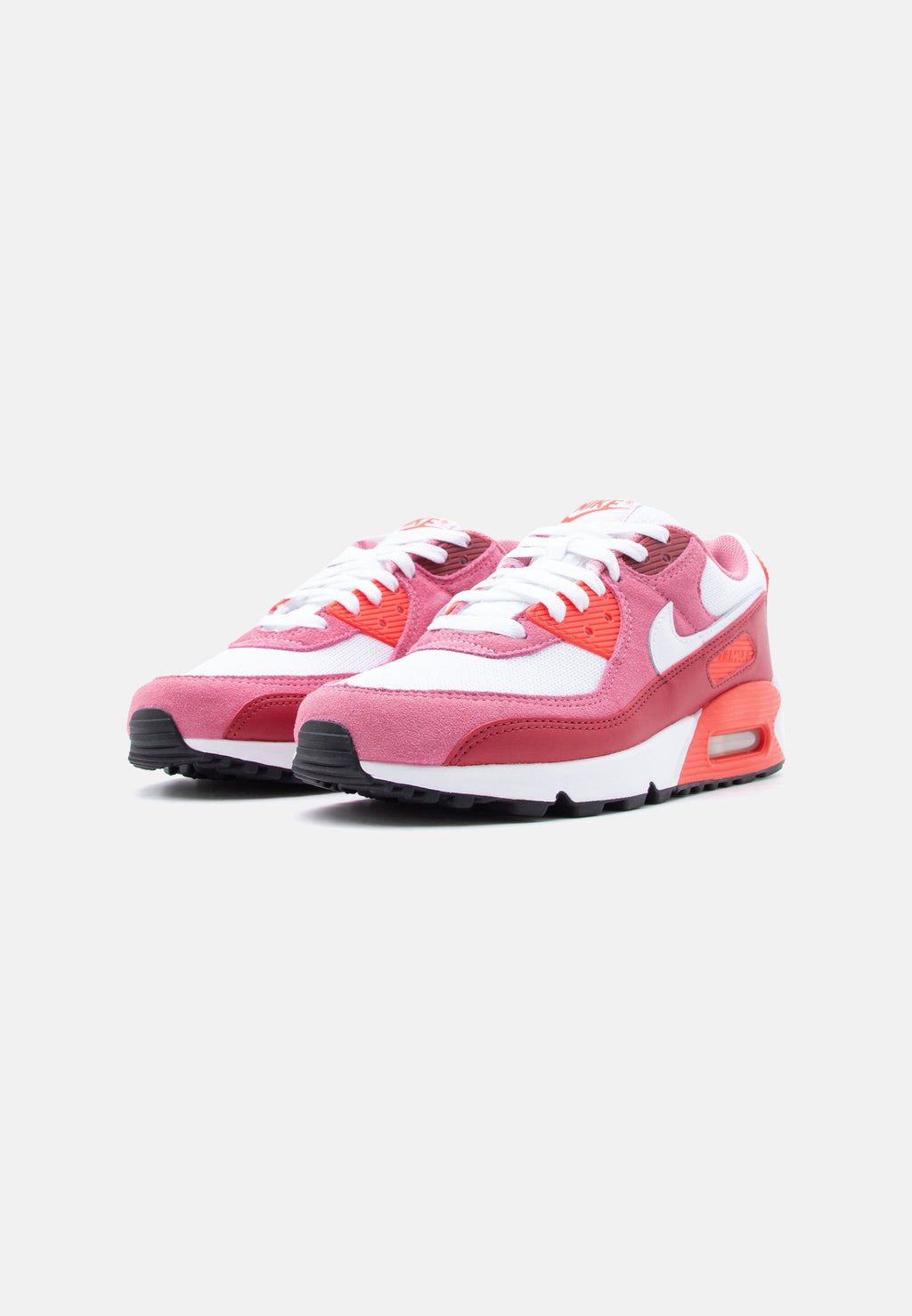 AIR MAX 90 - Trainers - peony/white/light crimson/team crimson/black