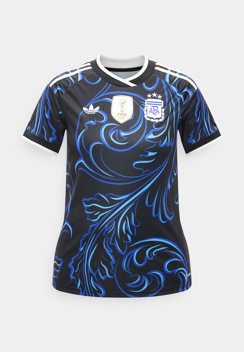 MAILLOT DE PRÉPARATION ARGENTINE 26 EXTÉRIEUR - T-shirt de sport - black/lucid blue/blue burst