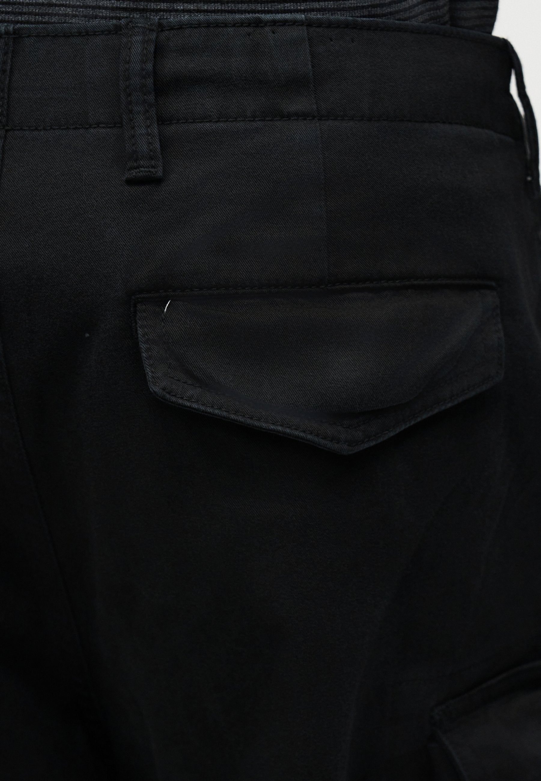 RELAXED FIT  - Cargo trousers - black