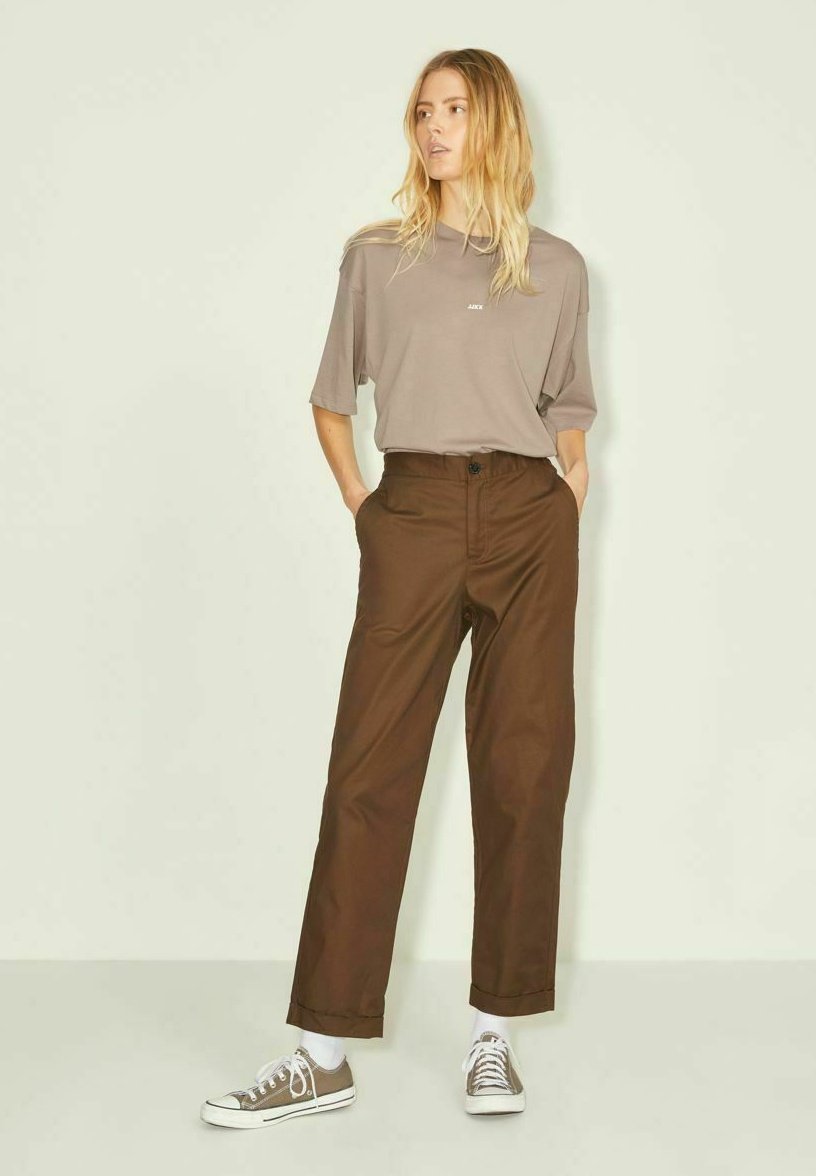 JXANDREA LOOSE TEE - Basic T-shirt - brindle