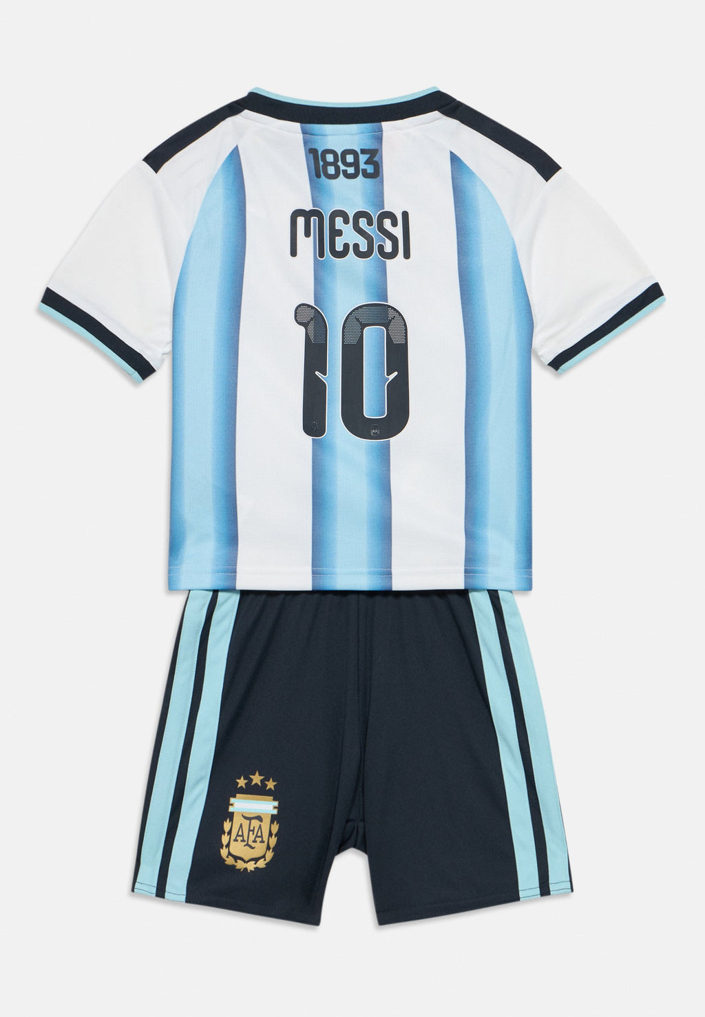 ARGENTINE 26 DOMICILE SET MESSI - Tenue de l'équipe nationale - blanc/bleu glacier/bleu clair