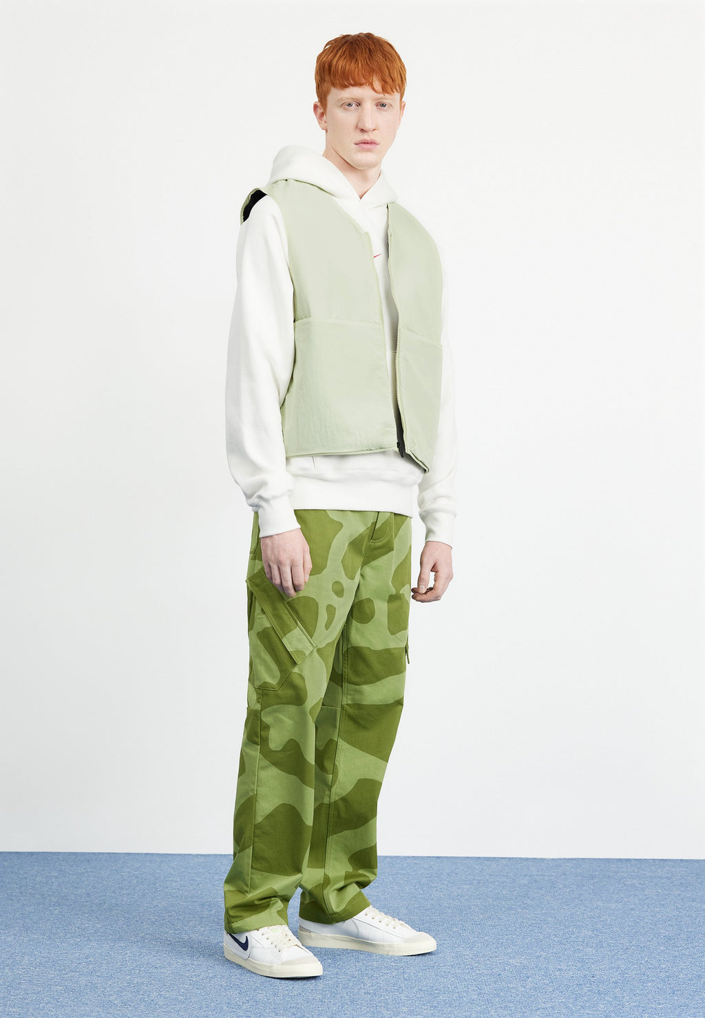 Gilet - aura olive/gris fumé/aura olive