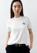 MONOGRAM TEE - Basic T-shirt - bright white
