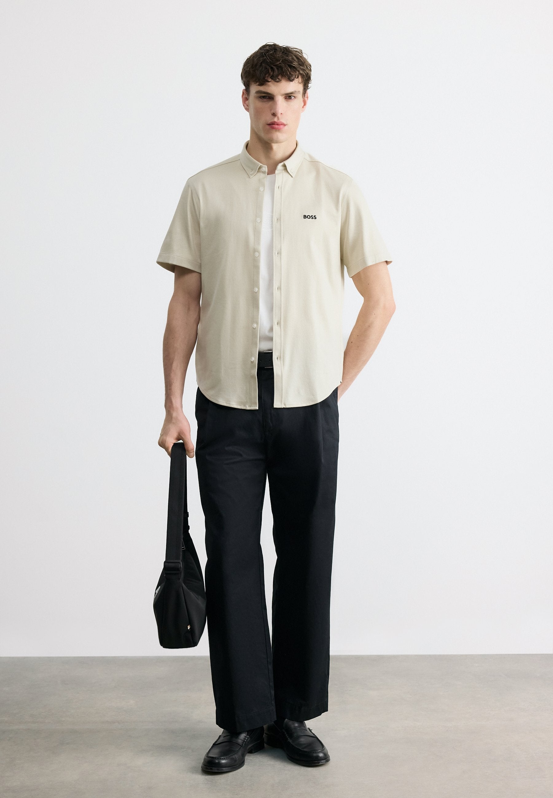 MOTION - Shirt - light beige