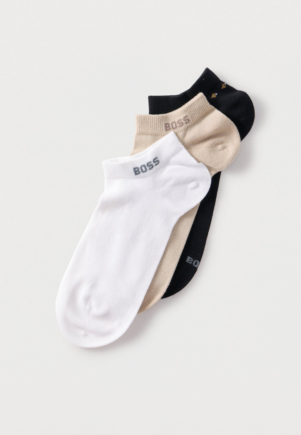 MINIPATTERN 3 PACK - Sneaker socks - black