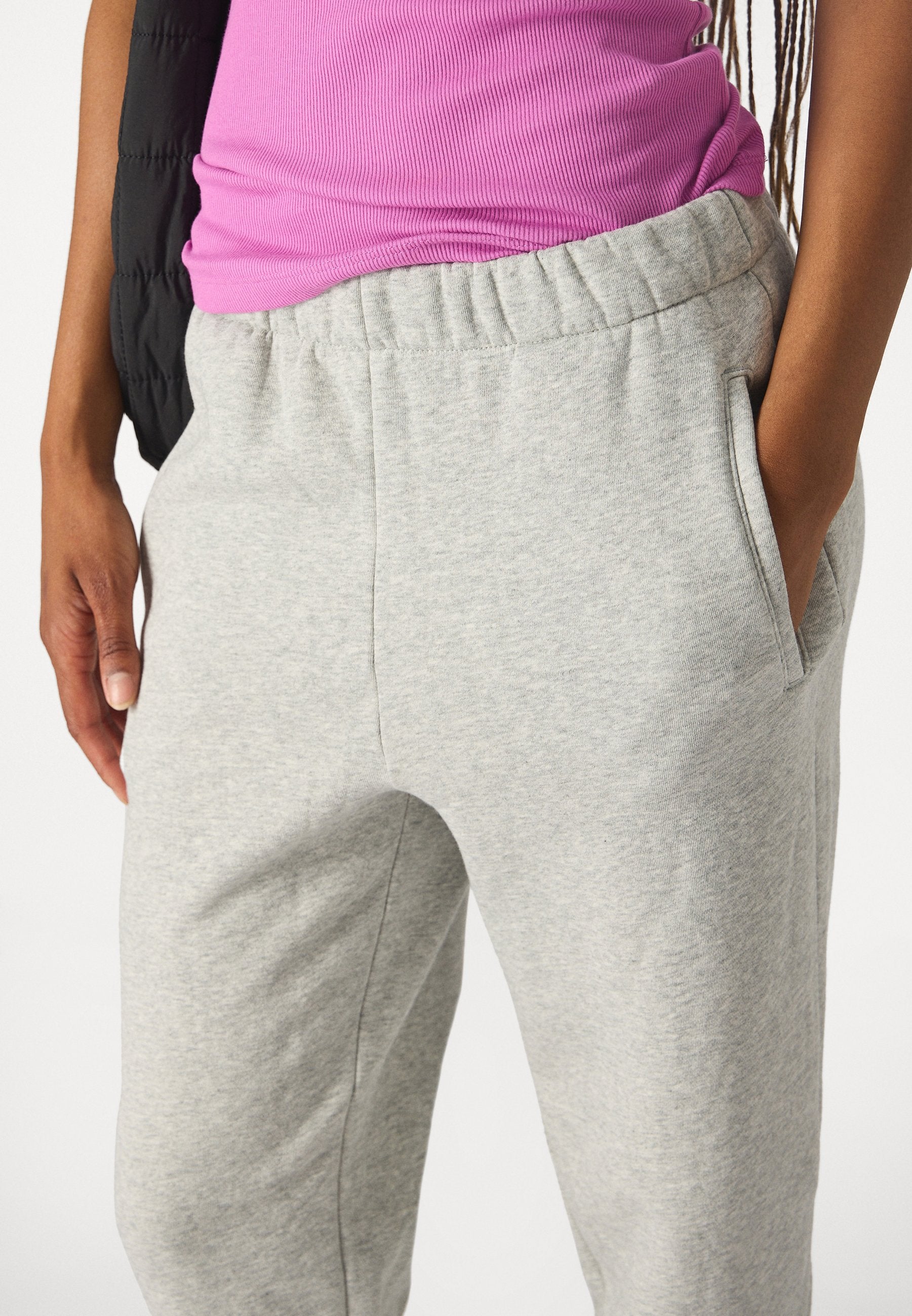 Tracksuit bottoms - heather grey