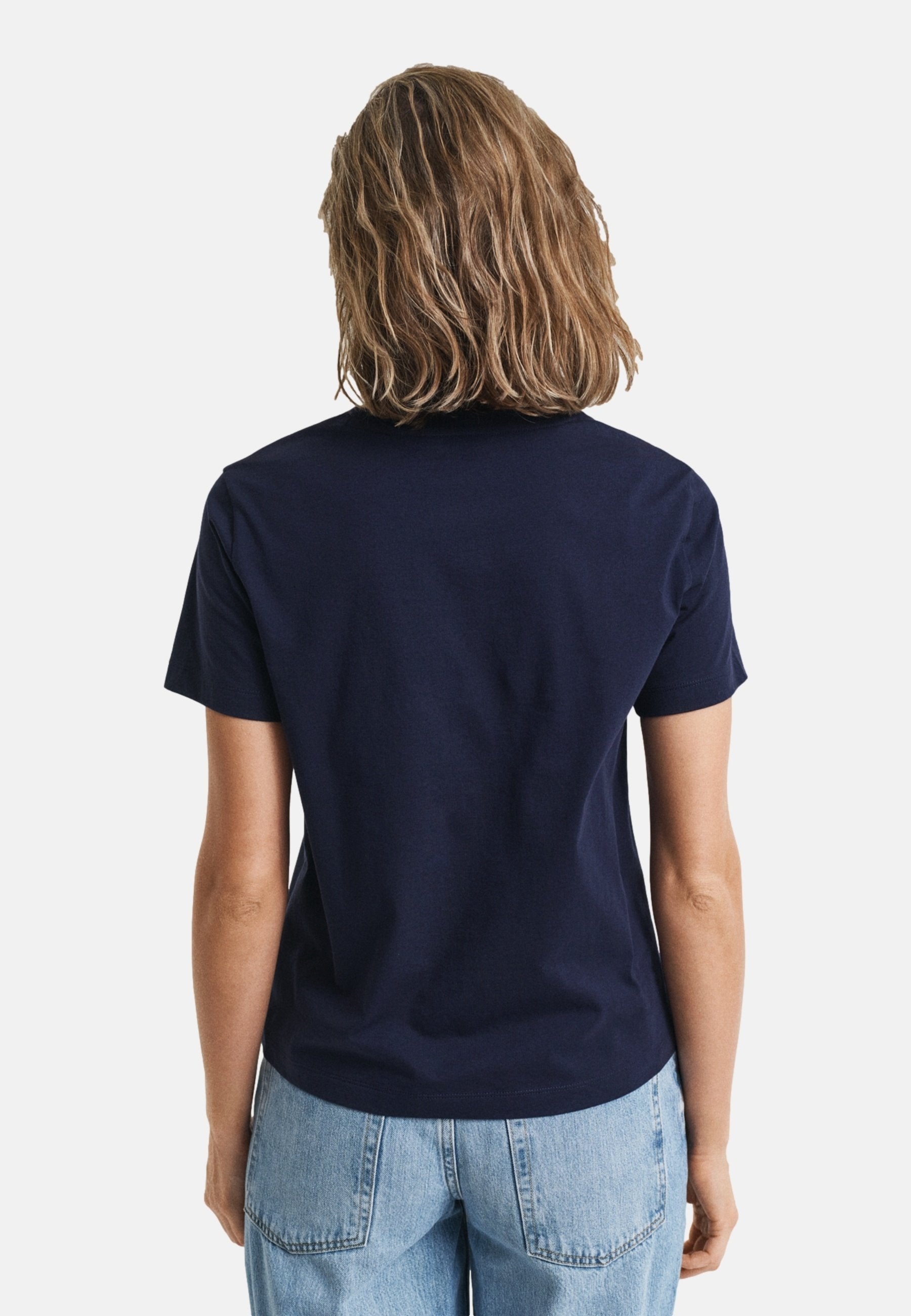 REG ARCHIVE SHIELD SS - Basic T-shirt - dunkelblau