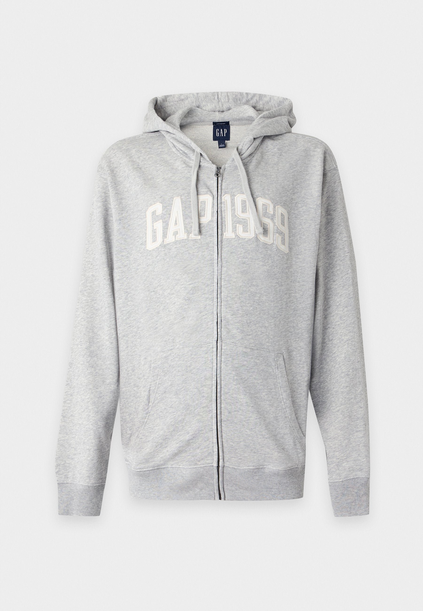 Zip-up sweatshirt - grey
