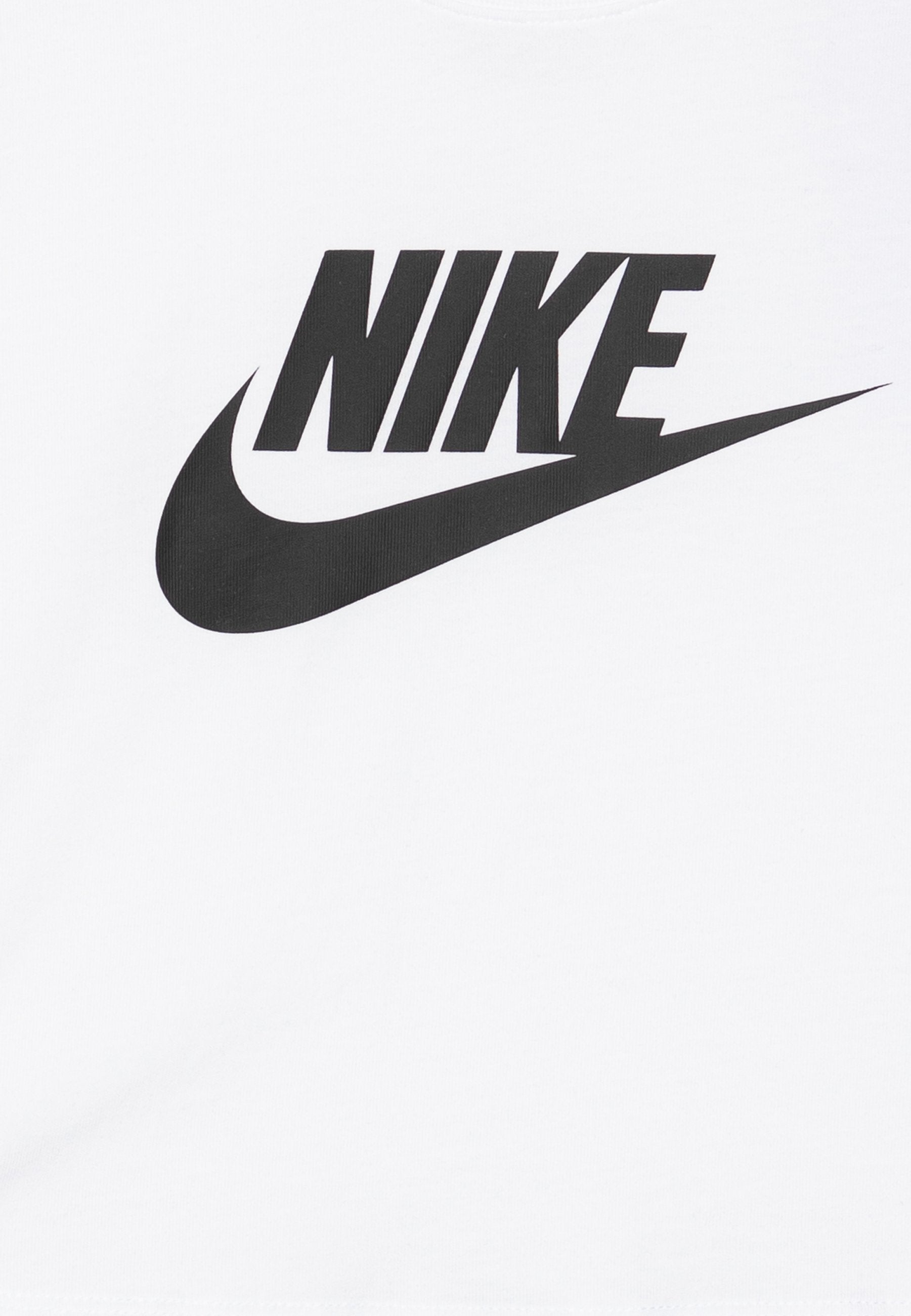 TEE CROP FUTURA - Print T-shirt - white