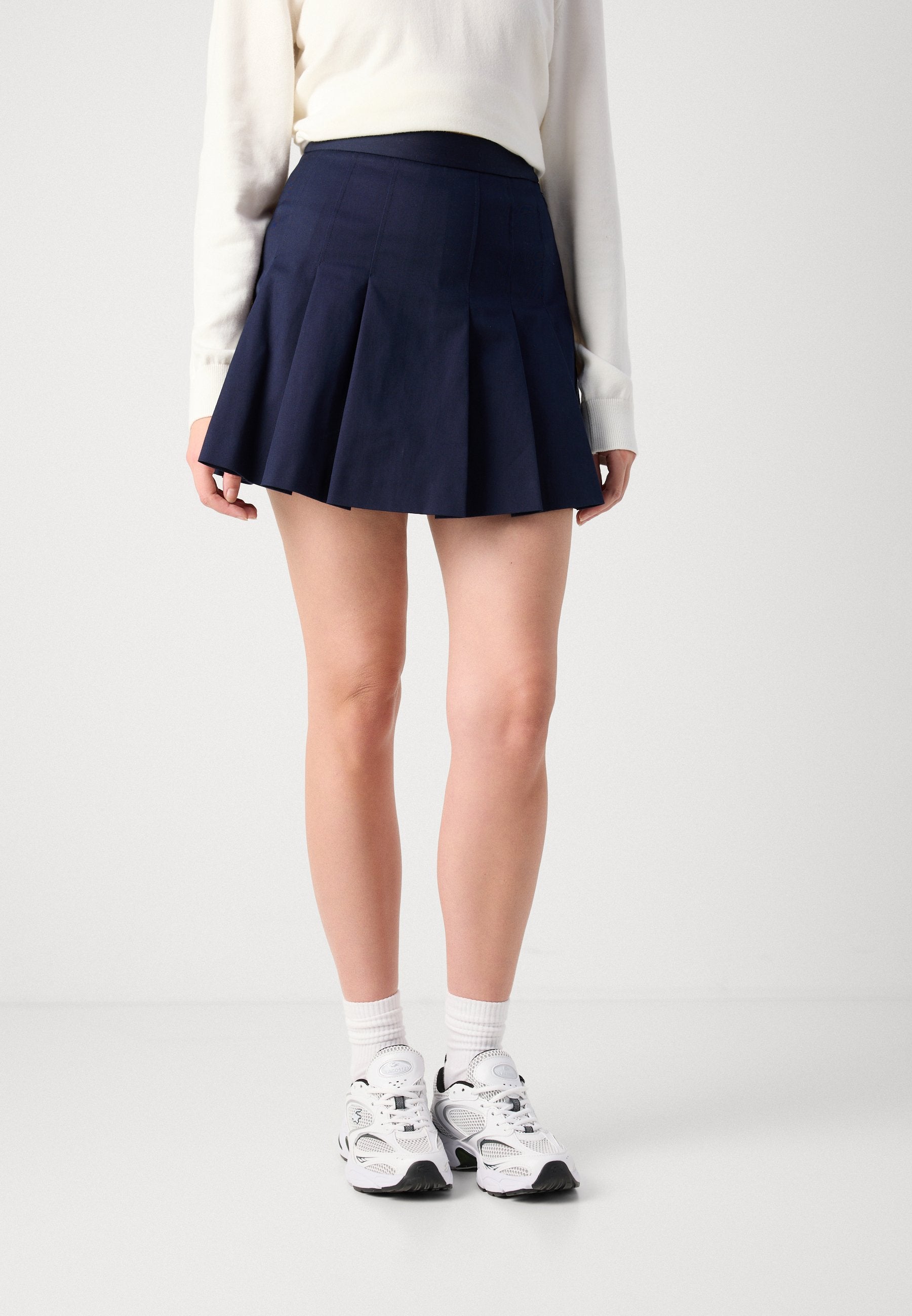 A-line skirt - navy blue