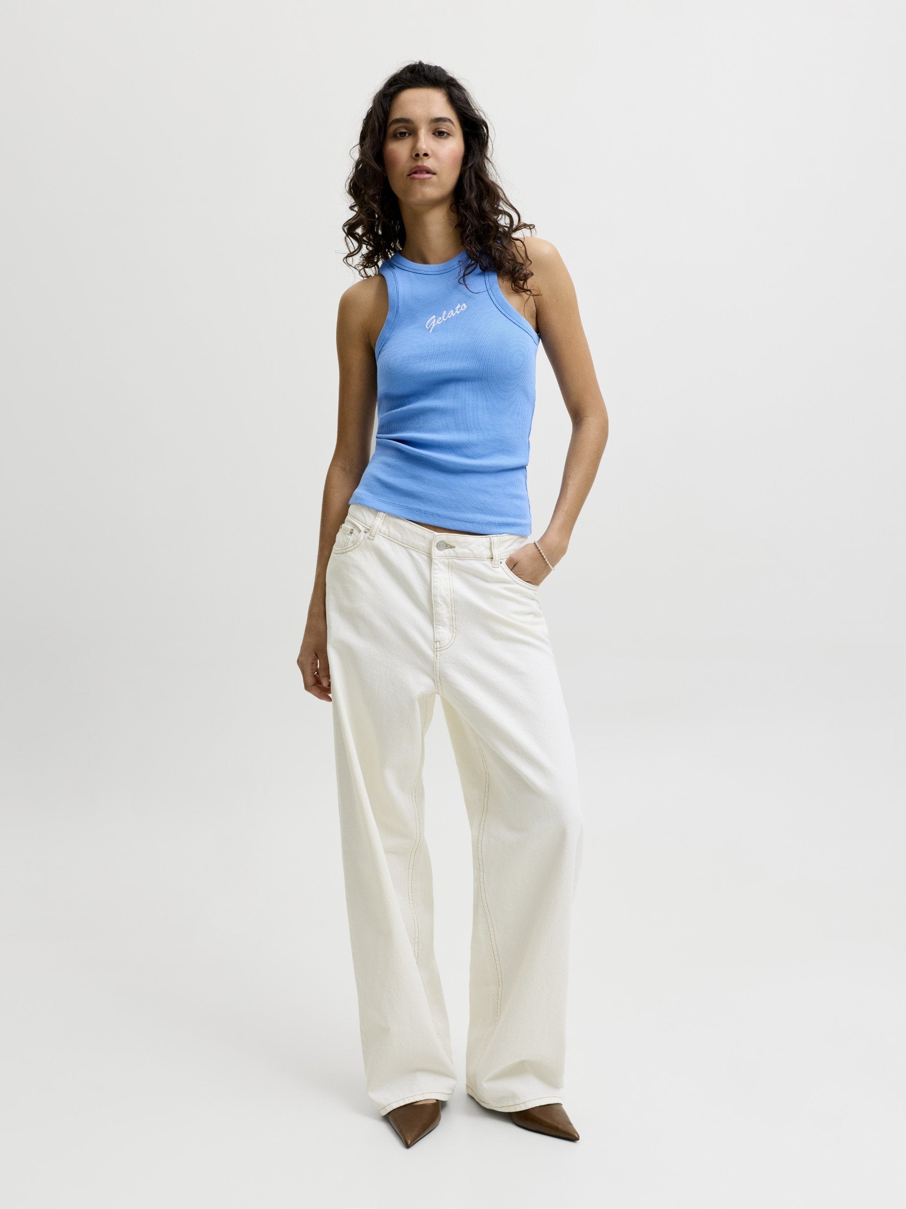 FOREST EMBRODERY - Top - marina