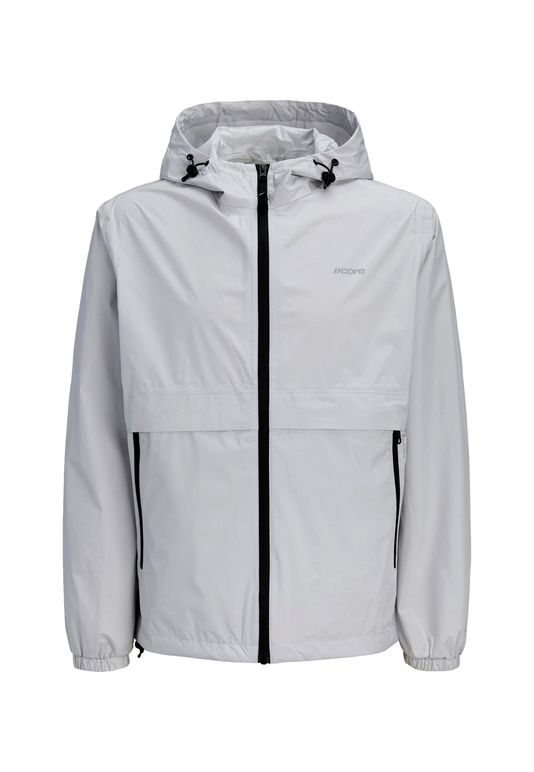 JACK & JONES JACKE COCLUB REGENJACKE - Waterproof jacket - grau