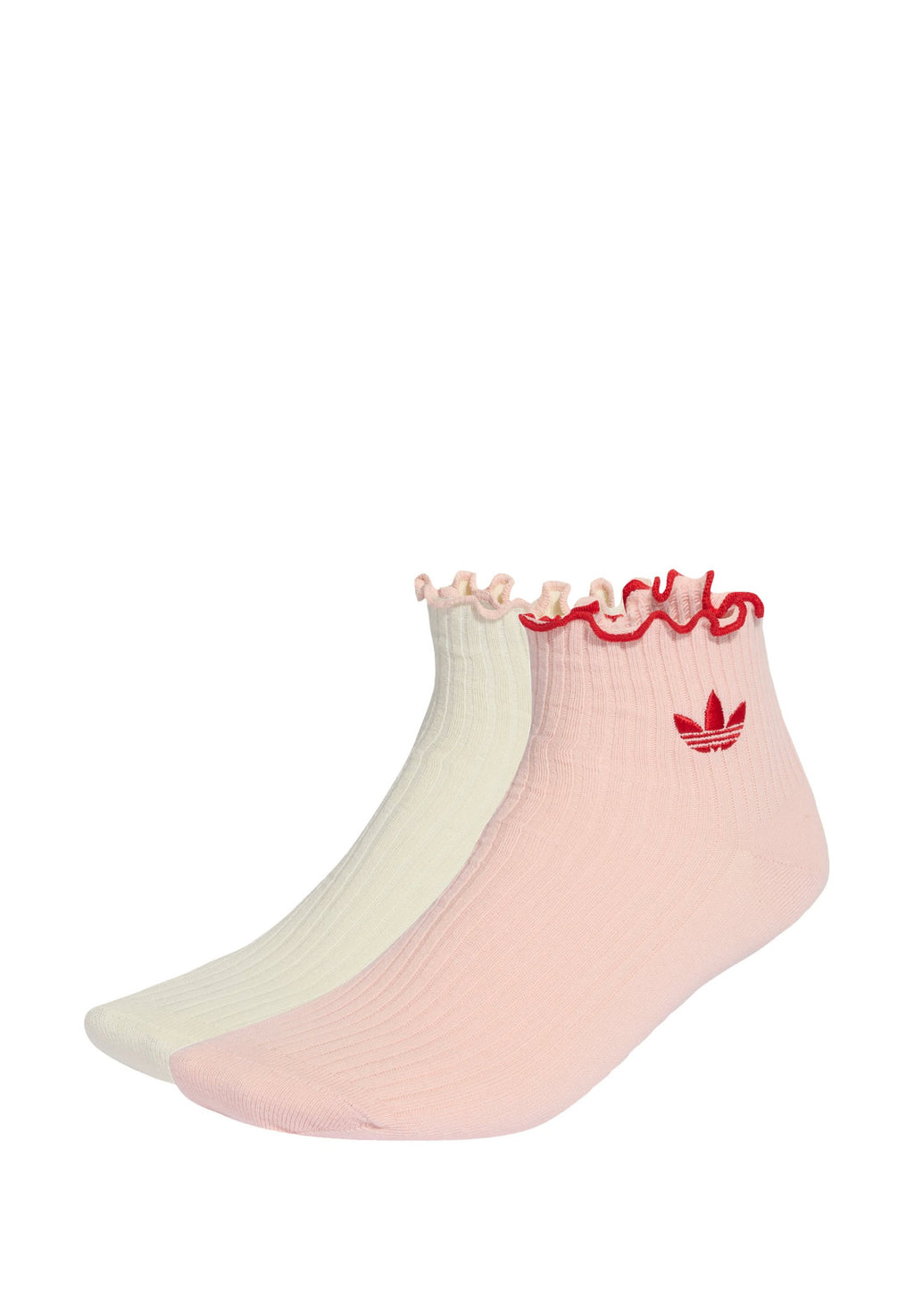 LOT DE 2 CHOUCHOU - Chaussettes - cream white/sandy pink