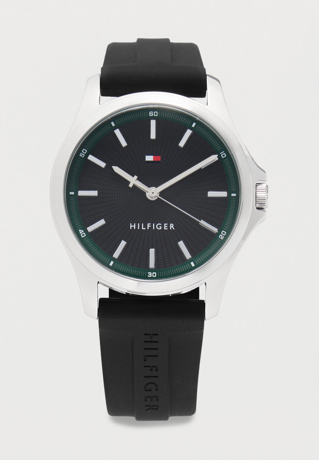 BRUCE - Watch - black/silver-coloured