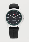 BRUCE - Watch - black/silver-coloured