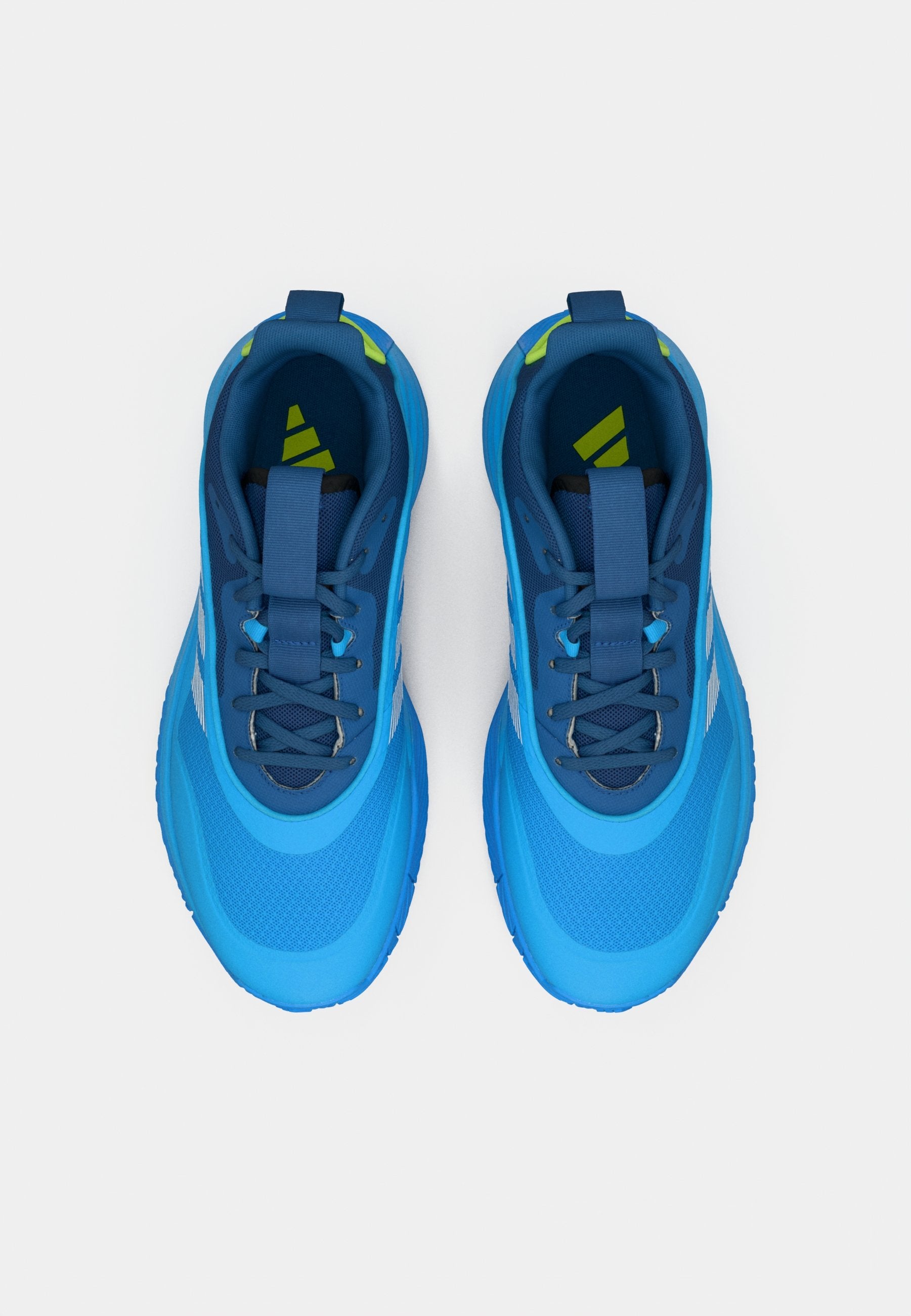 OWNTHEGAME 3.0 UNISEX - Basketball shoes - lucid aquamarine/footwear white/dusky petrol