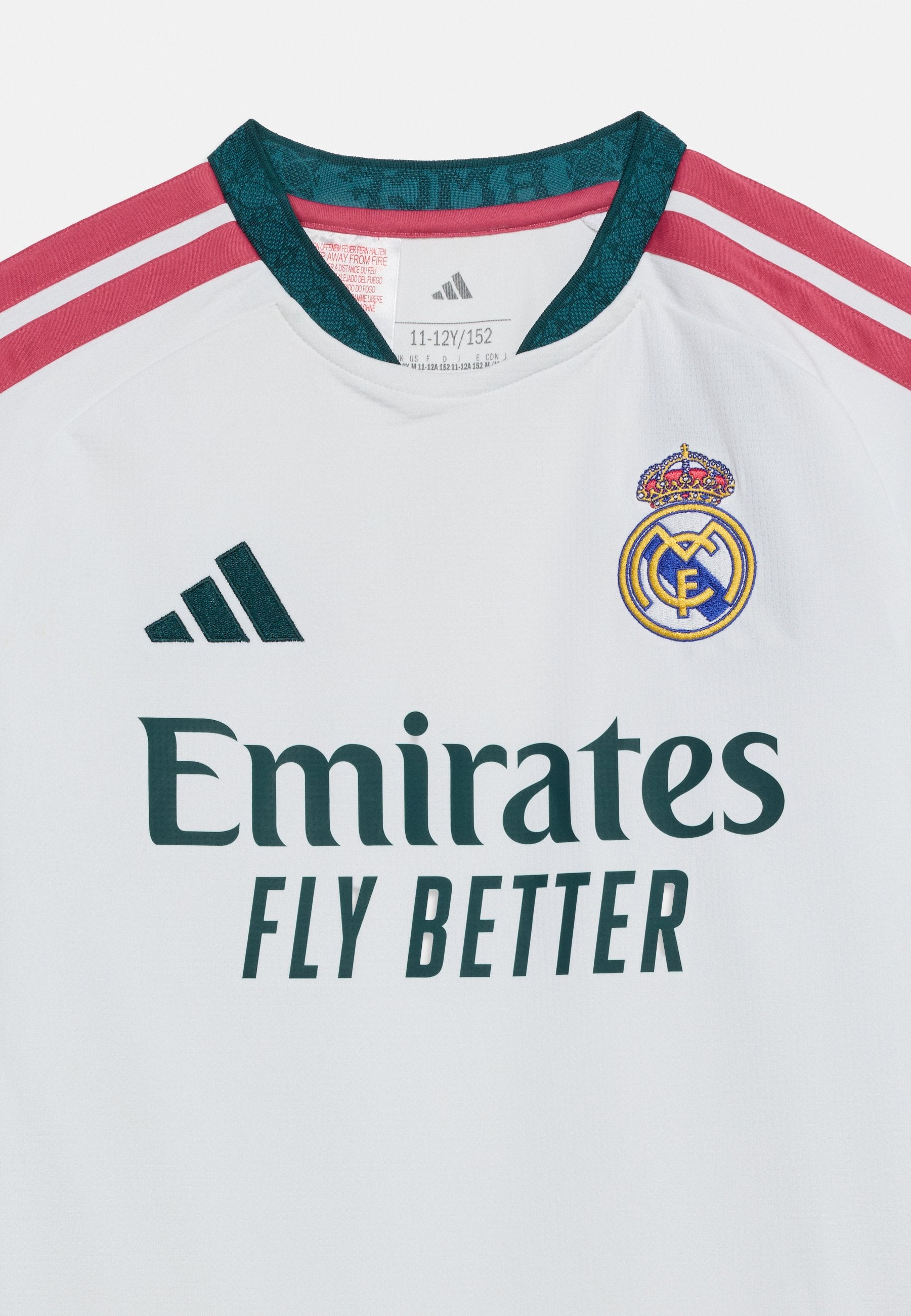 REAL MADRID HOME UZUN KOLLU UNISEX - Uzun kollu üst - beyaz