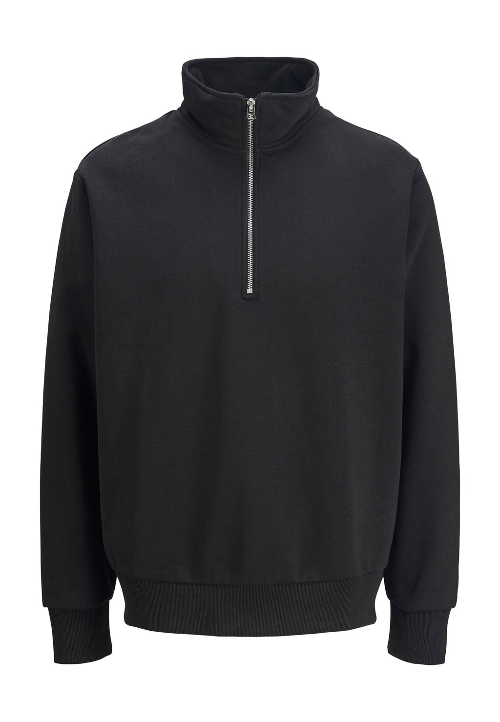 Half zip Plain Half zip - Sweatshirt - black