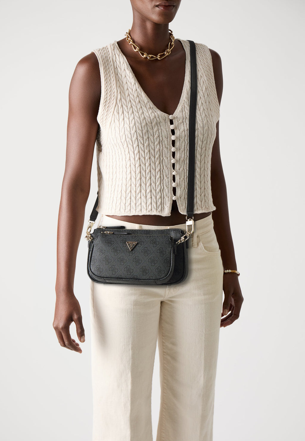 NOELLE - Cross body bag - coal