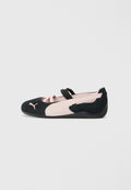 SPEEDCAT - Ankle strap ballet pumps - black/mauve mist