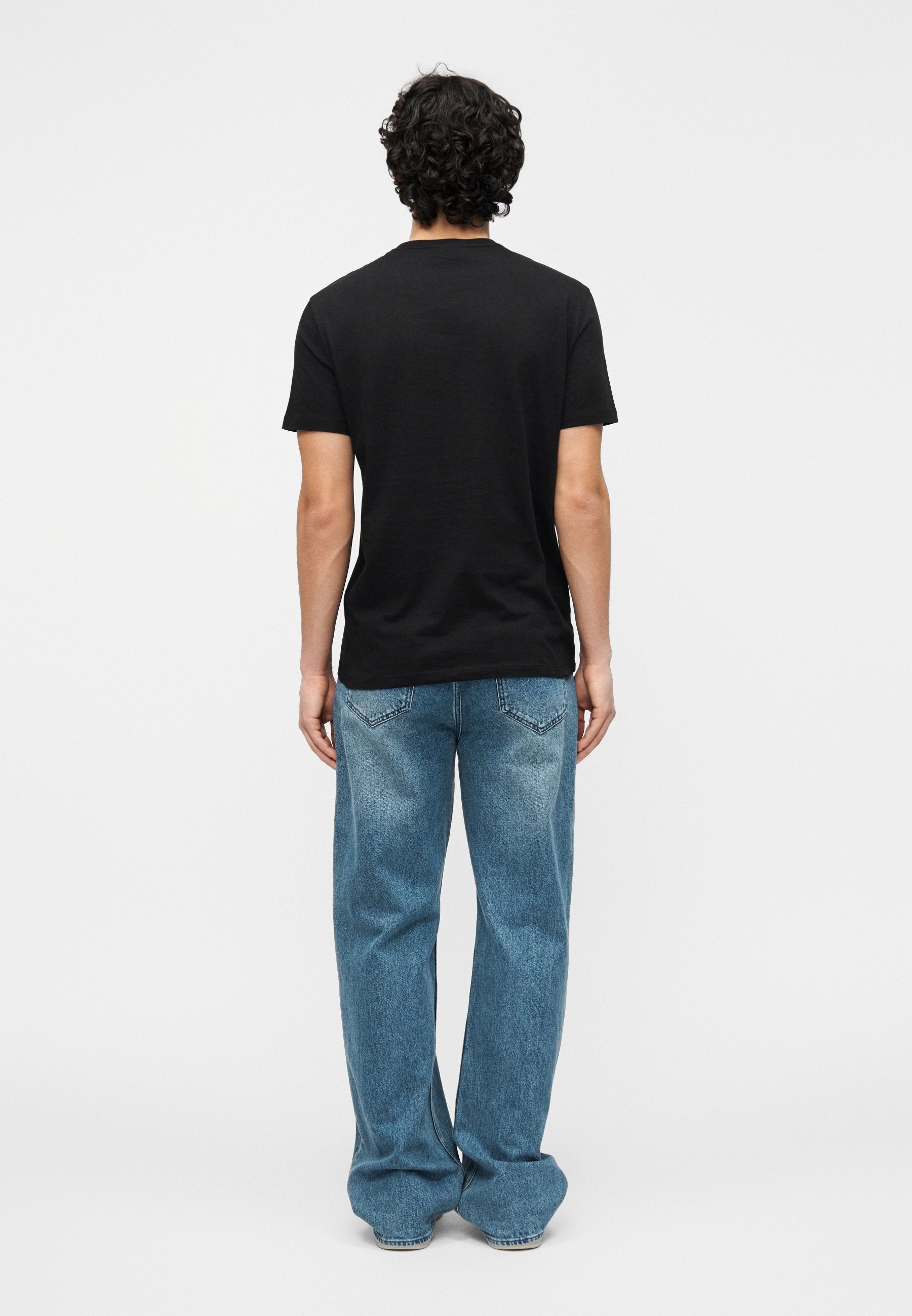 T-SHIRT SLIM FIT - Print T-shirt - black