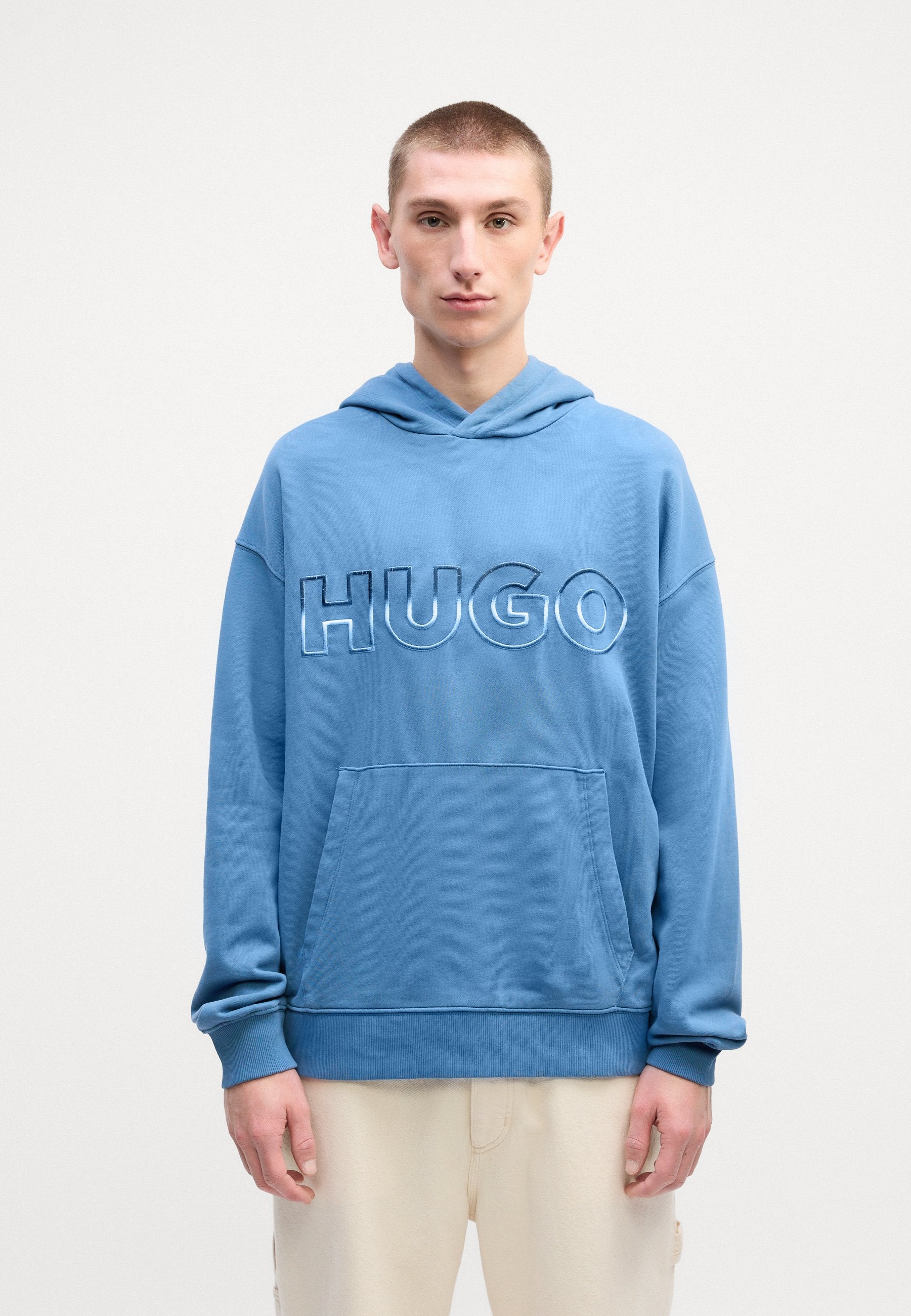 NOGUDI - Hoodie - open blue