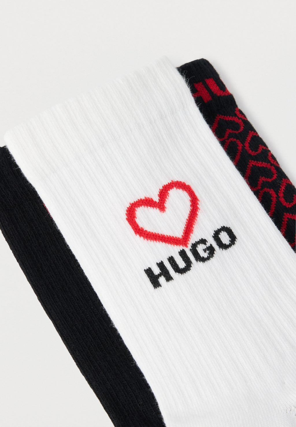VALENTINE 3 PACK - Socks - black/white/red