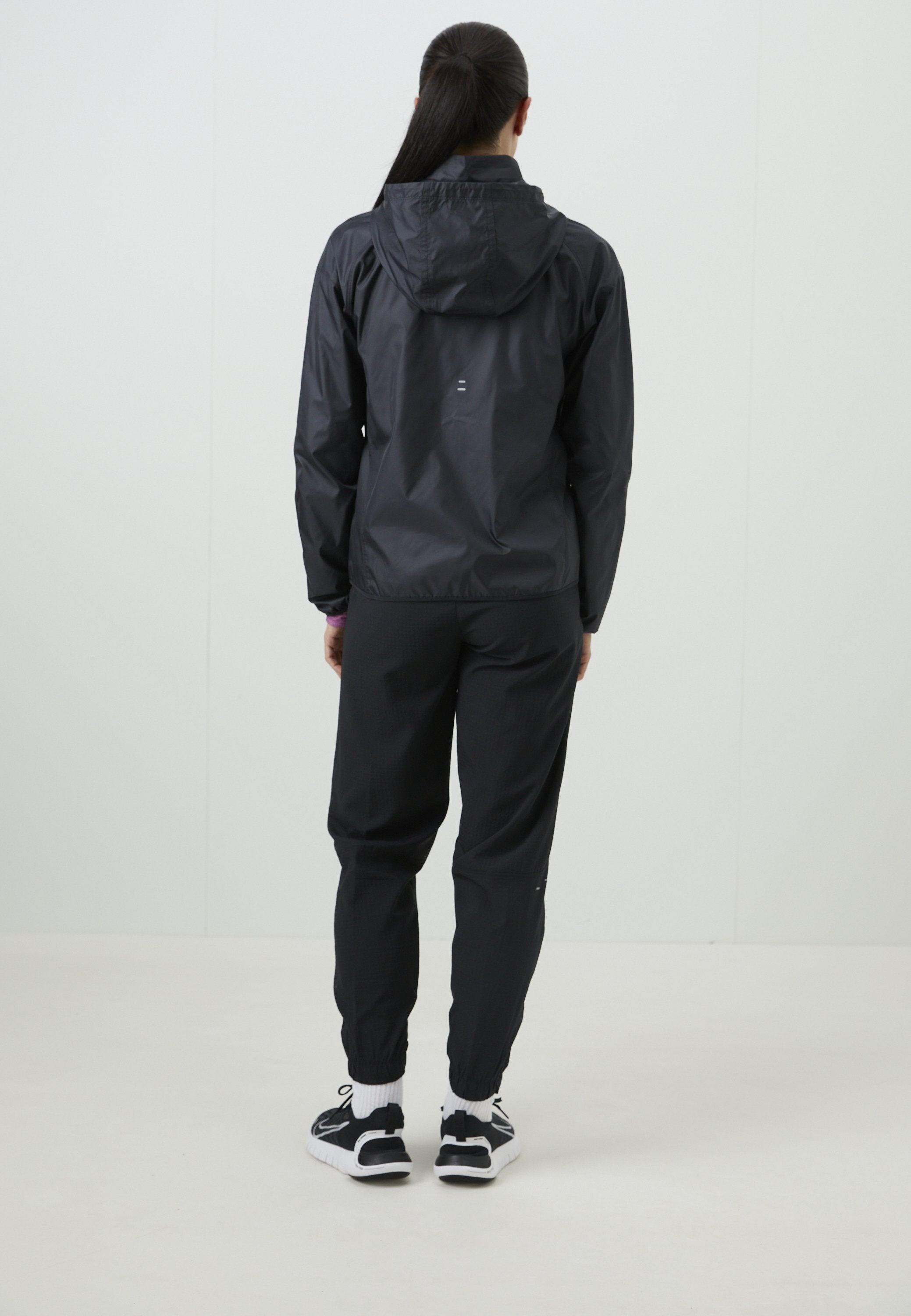 TEMPO - Windbreaker - black/reflective silver-coloured