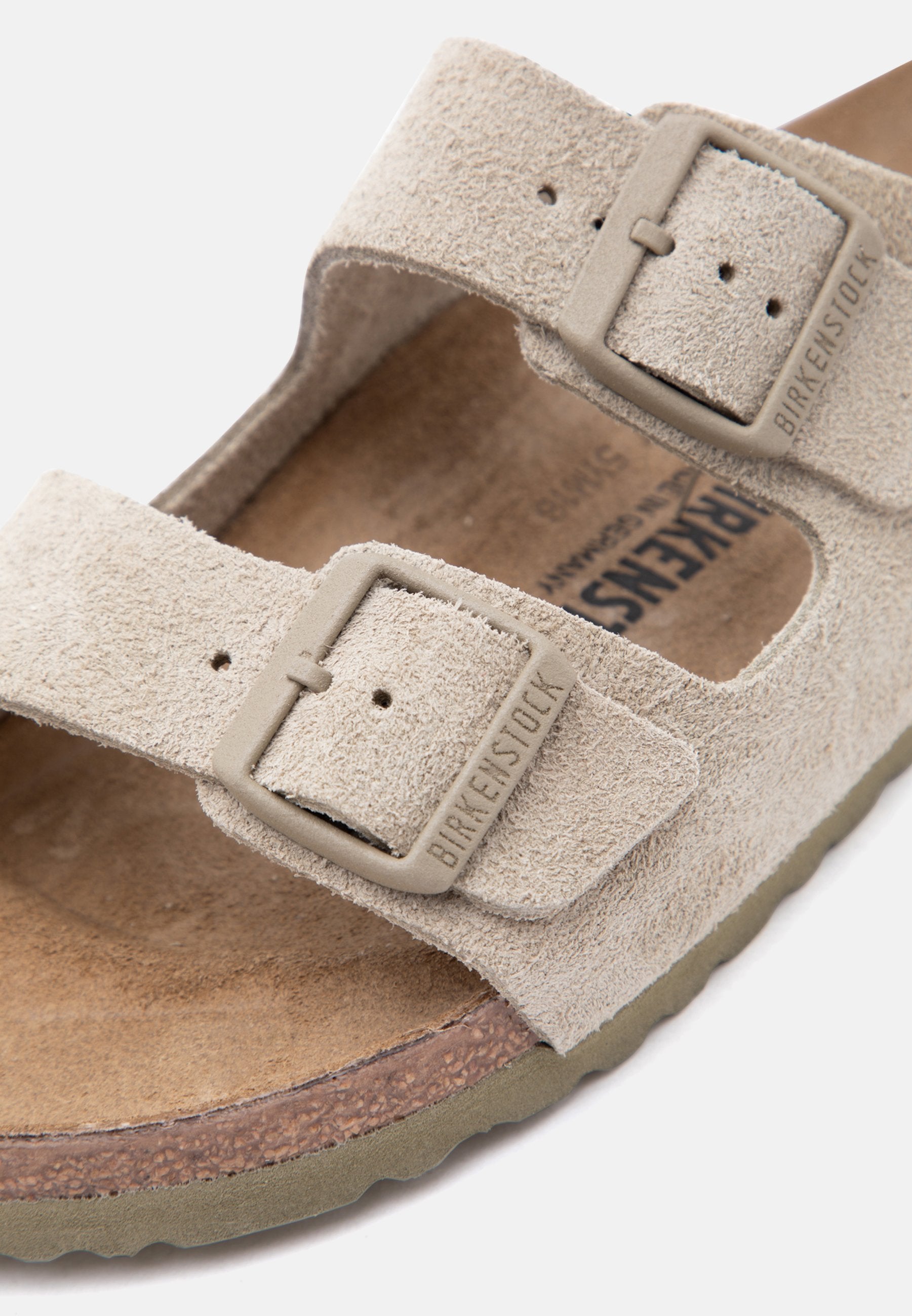 ARIZONA LEVE AĞARTILMIŞ KAKİ DAR UNISEX - Sandalet - ağartılmış haki
