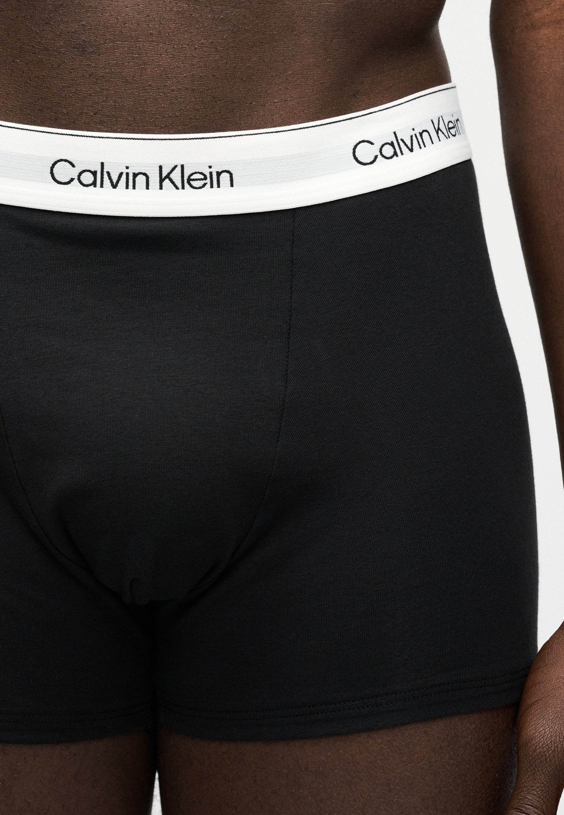 CALEÇON COURT COUPE DÉTENDUE LOT DE 5 COTON STRETCH AVEC LOGO - Caleçons courts - black/shoreline/sea spray/niagara