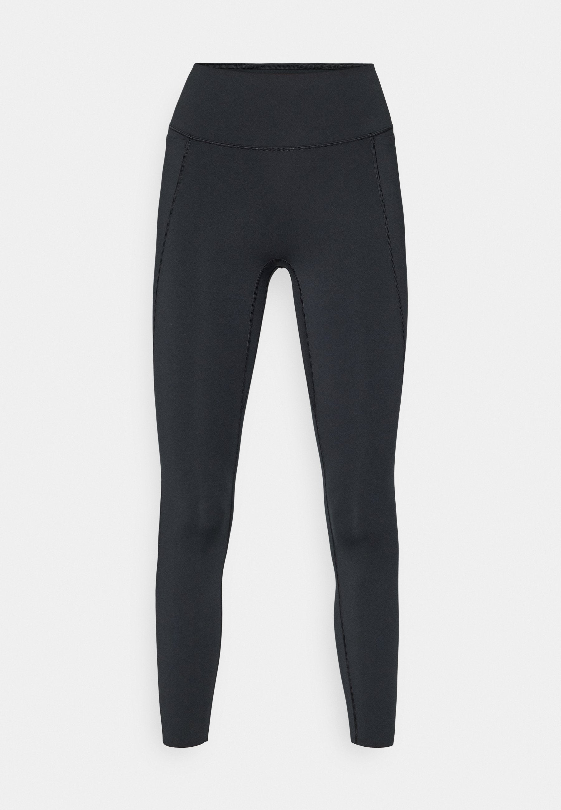 W NK DF UNVRSA HR 7/8 TGHT PKT - Leggings - black/anthracite/smoke grey
