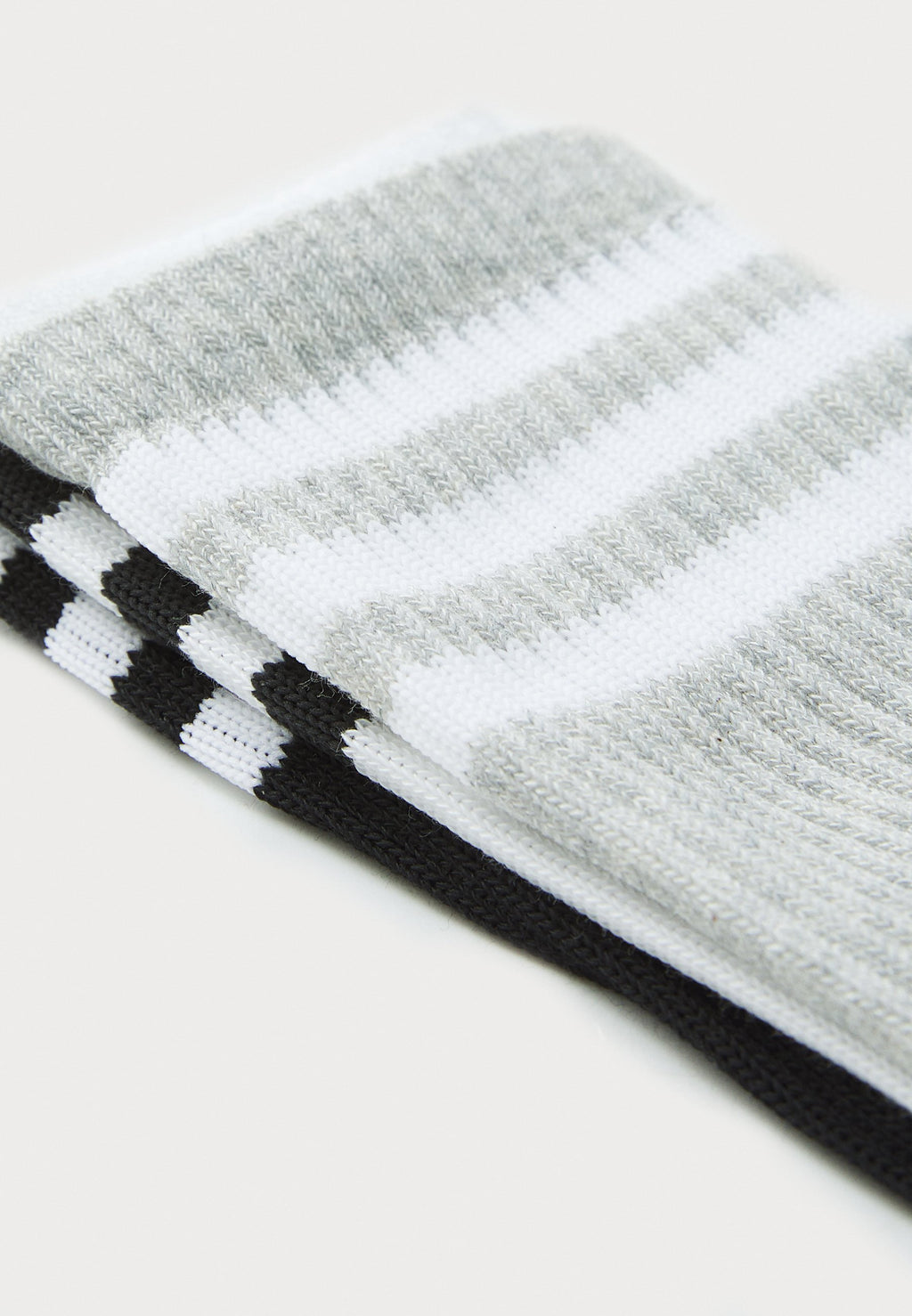 HIGH UNISEX 3 PACK - Socks - white/medium grey heather/black