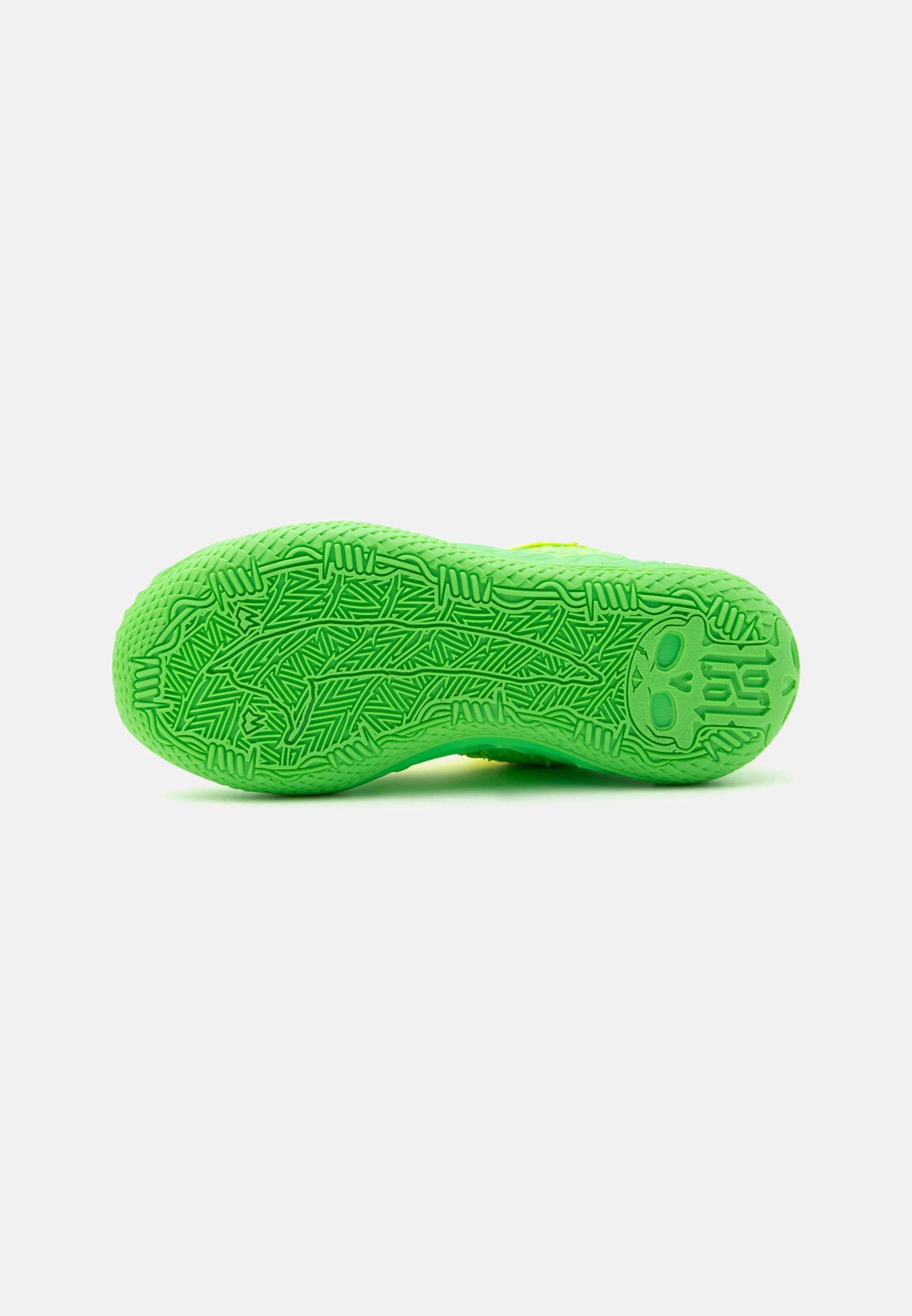 MB05 LO LAUNCH JR UNISEX - Basketball shoes - fluro green pes/fluro yellow pes