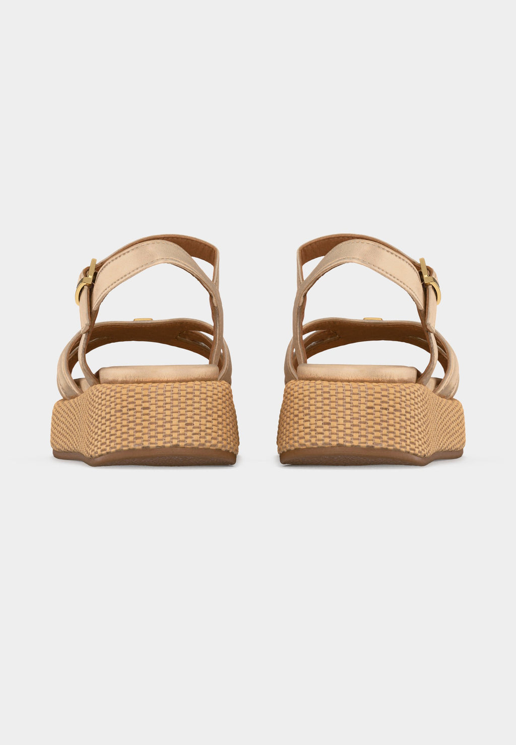 ERIKA - Sandals - platinum-coloured