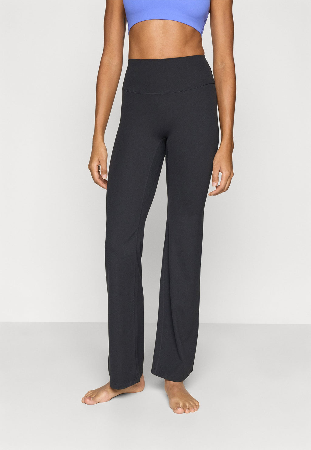 ZENVY FLARE - Leggings - black/cool grey