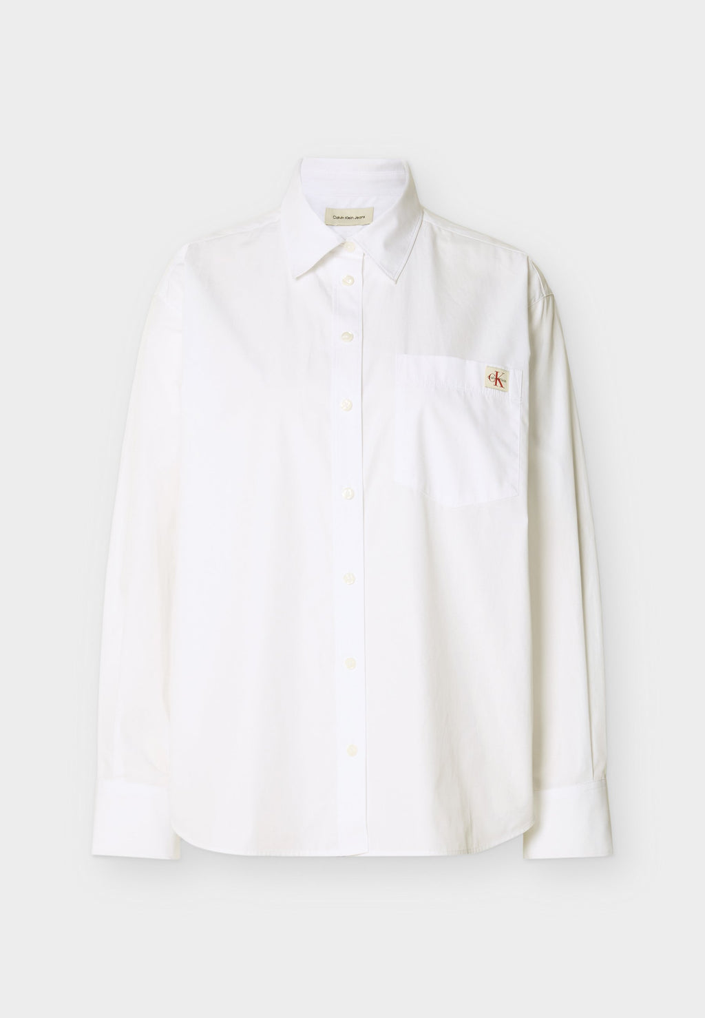 RELAXED  - Button-down blouse - brilliant white