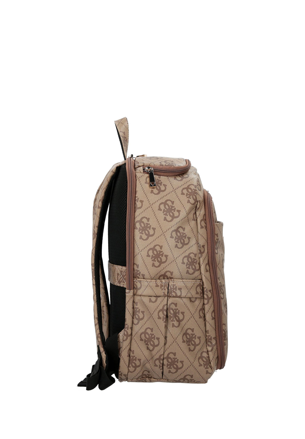 BERTA - Rucksack - latte logo/brown