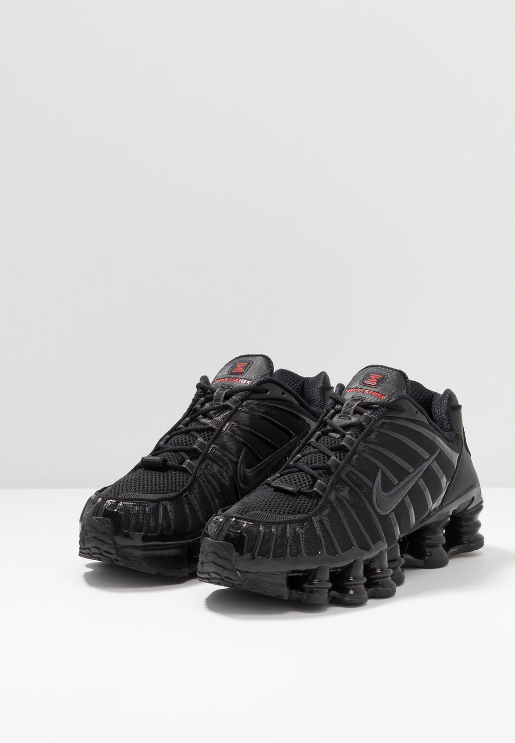 SHOX TL - Trainers - black metallic hematite max orange black