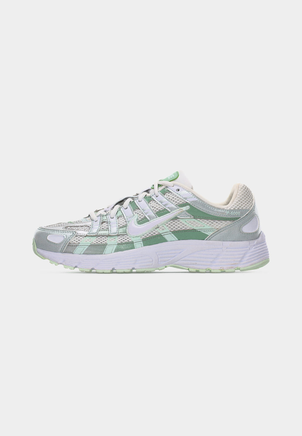 P 6000 SE UNISEXE - Baskets - blanc/vapeur/vert pâle
