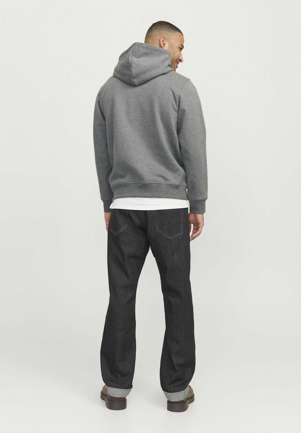 RDD Printed - Hoodie - grey melange