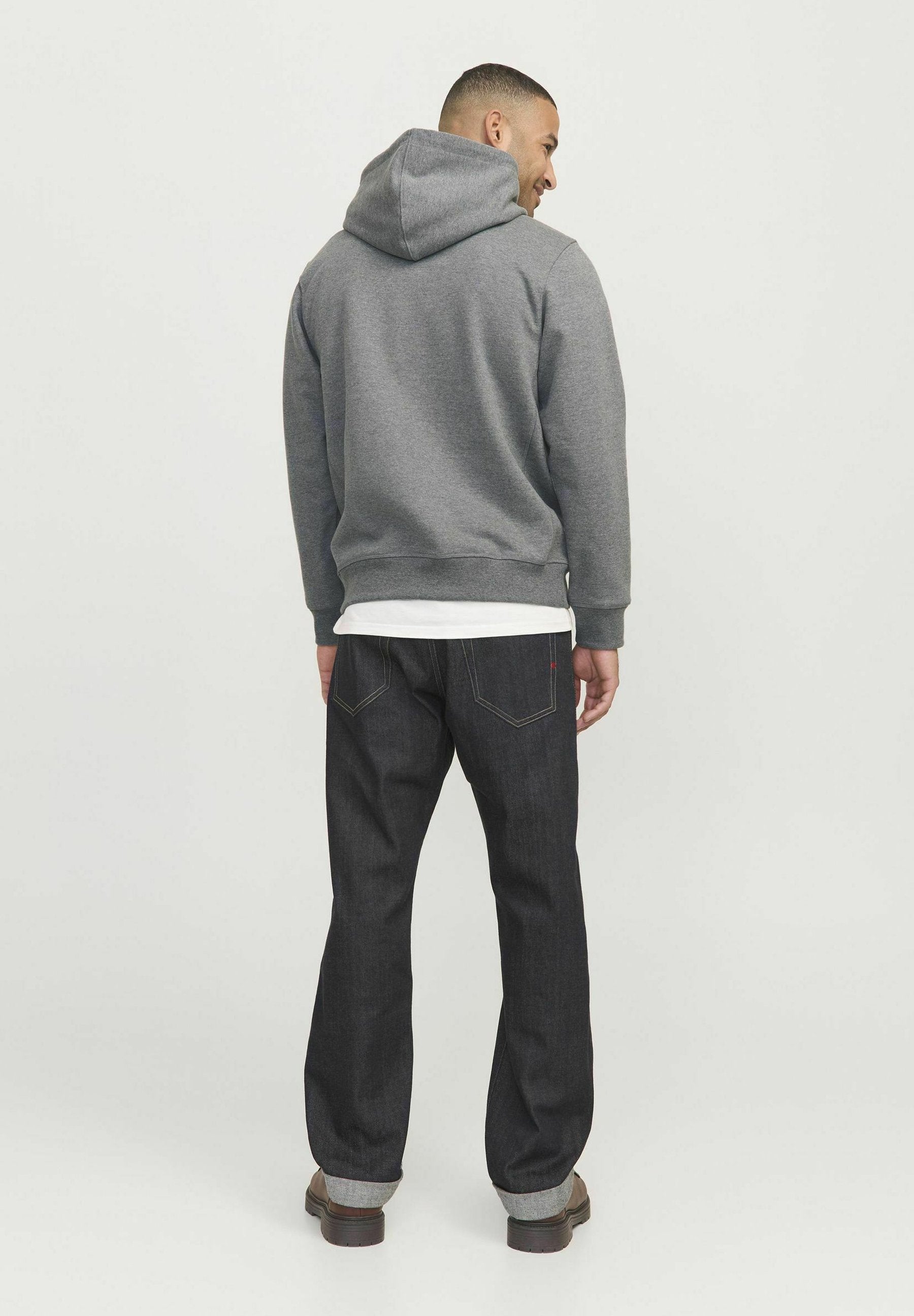 RDD Printed - Hoodie - grey melange