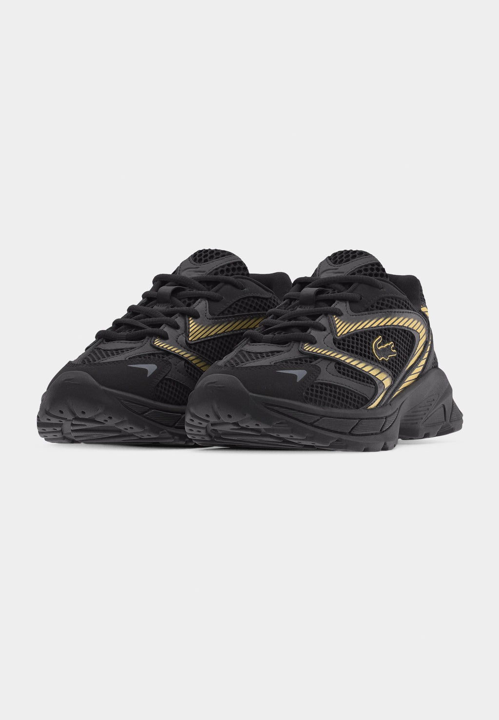 أحذية رياضية JUNIOR L003 NEO SHOT LACES UNISEX - أحذية رياضية - سوداء/ملونة بالذهب